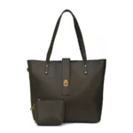 CARAMEL BLACK BAG